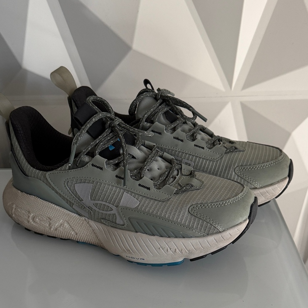 Under Armour Sage Green Lace-Up Training Sneakers